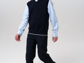 Жилет вязаный для мальчика