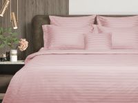 Постельное белье Soft pink, страйп-сатин