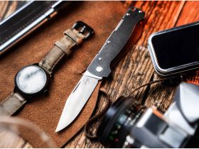Складной нож Boker Atlas Big, сталь 12С27, рукоять нержавеющая сталь