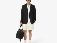 Мужская рубашка Lacoste свободного кроя с вафельной текстурой