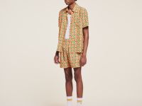 Мужские шорты с контрастными полосками Lacoste x Ricky Regal