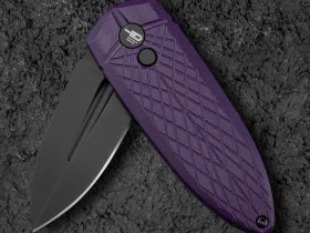Складной нож Bestech Knives Ququ, сталь 14C28N, рукоять G10, фиолетовый