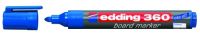 Маркер для доски Edding "360" 1,5-3 мм с круглым наконечником, синий