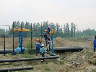 Более 80 км газопровода «Кысыл-Сыр – Мастах» построили в Якутии