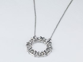 Колье из серебра э0612кл06164900