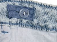 Шорты текстильные джинсовые для девочек