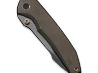 Складной нож WE Knife Ryson, сталь M390, рукоять титан, бронзовый