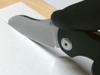 Нож складной Fantoni, Raggio, FAN/NilteRAGGIO, сталь Sandvik 14C28N, рукоять Ixef, чёрный