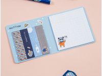 Флажки-закладки и самоклеящиеся блоки в наборе MESHU "Space adventure", 74*74мм, 60*15мм, 25 л