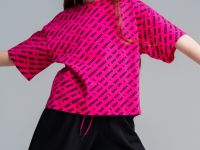 Фуфайка трикотажная для девочек (футболка)