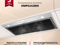 Комплект техники: Индукционная панель Hansa BHI683200 + Встраиваемая вытяжка Hansa OMP6212SIH + Духовой шкаф Hansa BOEI68431.