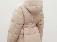 Куртка с капюшоном и поясом