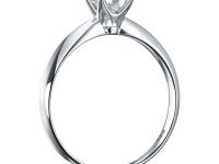 Помолвочное кольцо из белого золота э4712кц06181200_white