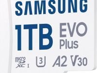 Карта памяти Samsung 1ТБ EVO Plus CL10 с адаптером белый