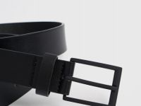 Ремень из искусственной кожи, Черный
