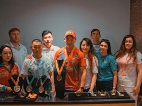 Наградная атрибутика Чемпионата мира по мас-рестлингу – 2022