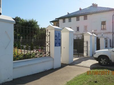 Ограда с воротами