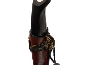 Нож Финка Дог, сталь N690, рукоять граб