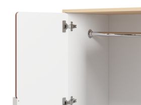 Шкаф детский Милна 2.2-60x127 Розовый