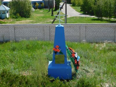 Братская могила советских воинов, погибших в период Сталинградской битвы