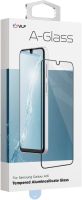 Защитное стекло VLP Protective Glass для Samsung Galaxy A16 с чёрной рамкой