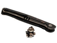 Бусина для темляка Двуликий Медведь, бронза