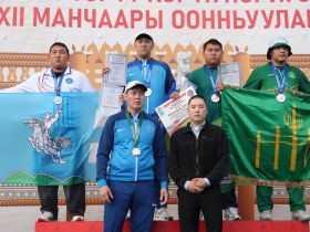 Первый из Анабара, и 26 лет ради золота. Мас-рестлеры разыграли медали Игр Манчаары