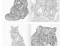 Раскраска для взрослых ТРИ СОВЫ "Антистресс-терапия. Такие разные кошки", склейка, 228*228 мм, 64 ст