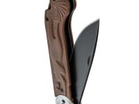 Складной нож Перемен Мысь BW, сталь 8Cr14MoV, рукоять FRN, коричневый