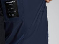 Стеганый пуховик с натуральным пухом