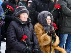 В Якутске почтили память героев сражения на озере Ильмень