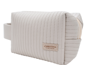 Christina “Nut milk” cosmetic bag - Косметичка Christina «Ореховое молоко»