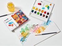 Набор акварели "Carioca Plus" в кюветах, 24 цв.