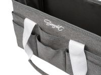 Сумка-органайзер для художника "Сонет", 31x16x19 см, серый