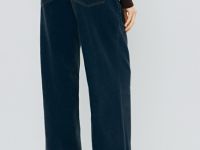 Бархатные джинсы, Синий