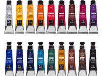 Набор гуаши Малевичъ "True pigments", 18 цветов по 20 мл