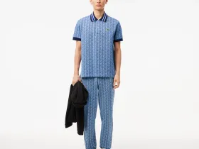 Спортивные брюки Lacoste Paris стандартного кроя с монограммой