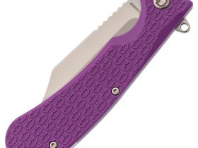 Складной нож Daggerr Powie Purple DL, сталь 8Cr14MoV, рукоять FRN, фиолетовый