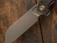Складной нож CJRB Rampart, сталь D2, Carbon Fiber