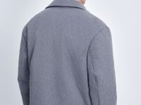 Утепленная куртка с отложным воротником