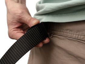 Ремень с ножом-пряжкой, нейлон