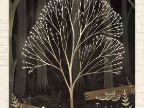 Открытка Дворникова А. "Волшебное дерево"