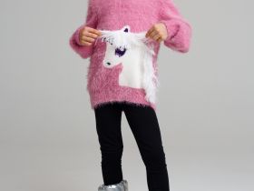 Джемпер трикотажный для девочек