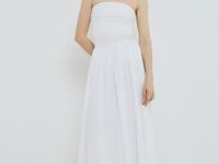 Юбка миди, Белый