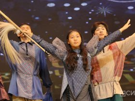 Якутские студенты готовятся к премьере мультимедийного спектакля «Лики Олонхо 2.0»