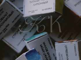 Акварель Минеральные пигменты 3,2 мл, Ярозит золотистый