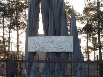 Памятник в честь воинов-пожарных, погибших в годы Великой Отечественной войны