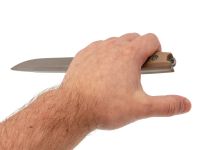 Нож Тактик, сталь AUS10co, рукоять G-10 песочный