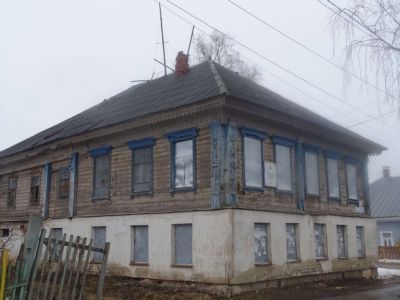 Дом, в котором жил заслуженный врач РСФСР Д.Л. Соколов