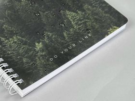 Планер ежедневник недатированный DoYourLine "Лес", А5, 166 страниц